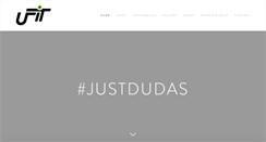 Desktop Screenshot of justdudas.com